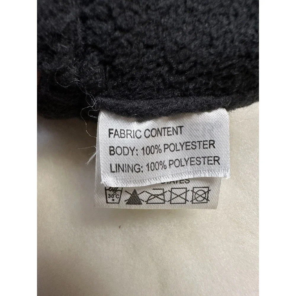 SCREAMER Fleece Headband Refrigiwear Brand Black One Size Polyester BRECKENRIDGE